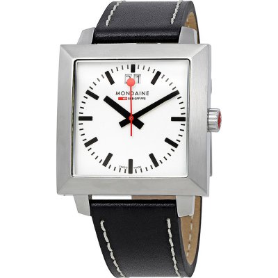 Mondaine A685.30336.11SBB Sport Square Watch