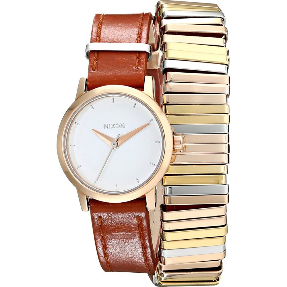 Nixon women's gold watch best sale