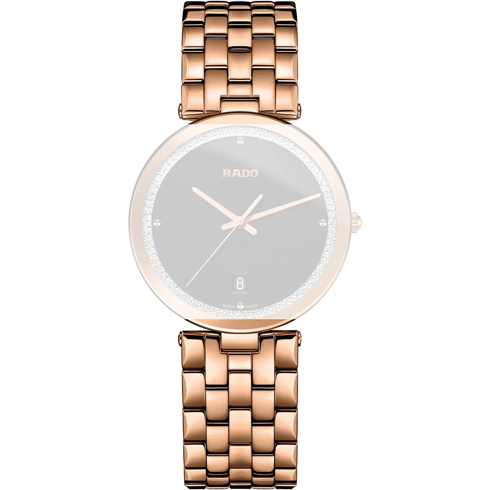 Rado florence rose gold best sale