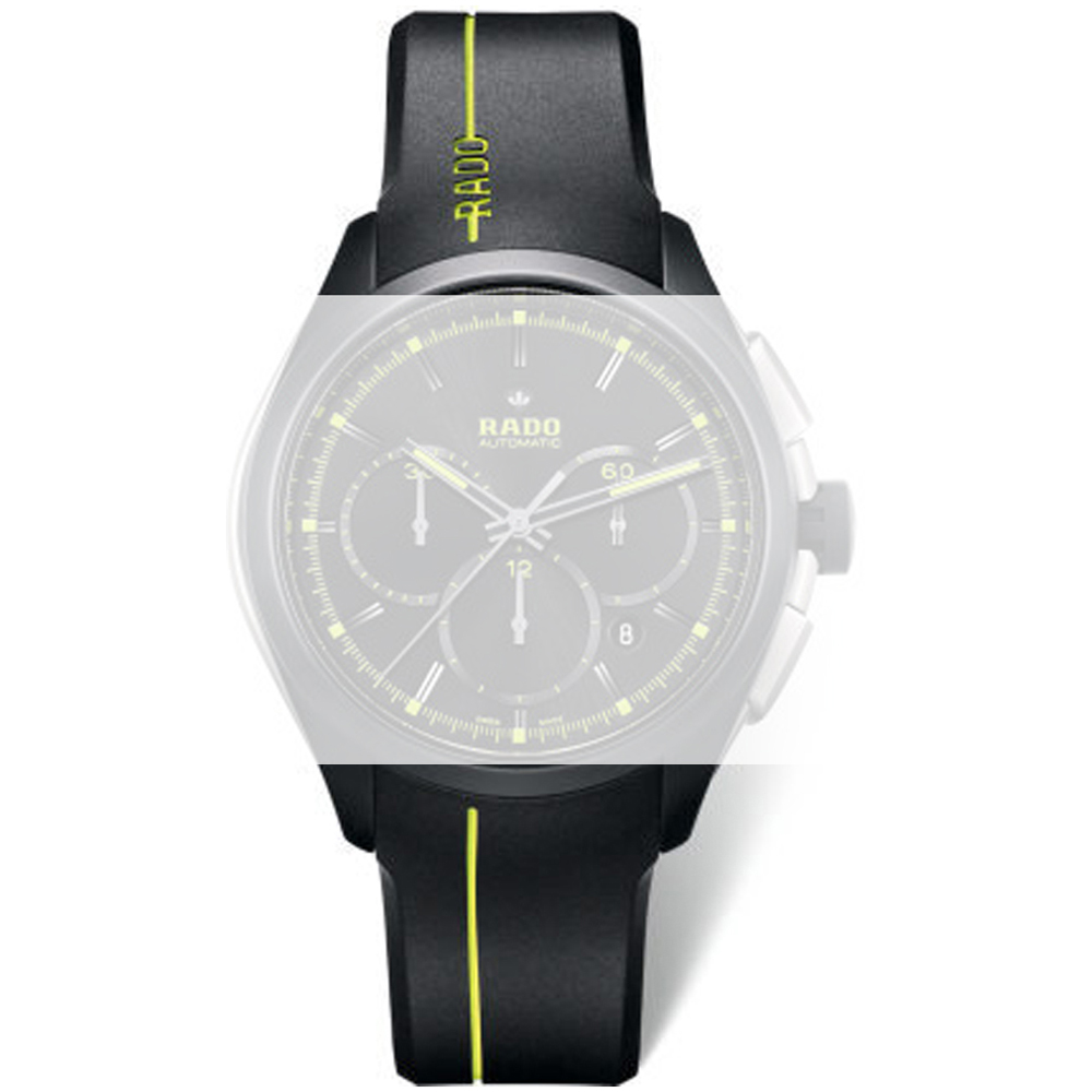 Rado discount rubber strap