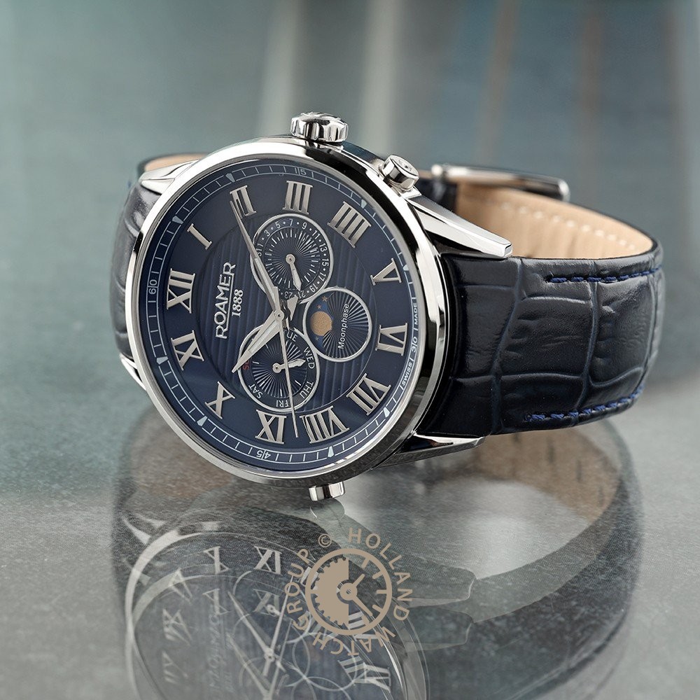 Roamer moonphase watch new arrivals