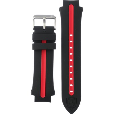 Scuderia Ferrari 689300444 Red Rev T Strap