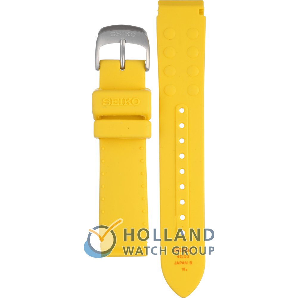 Yellow best sale seiko watch