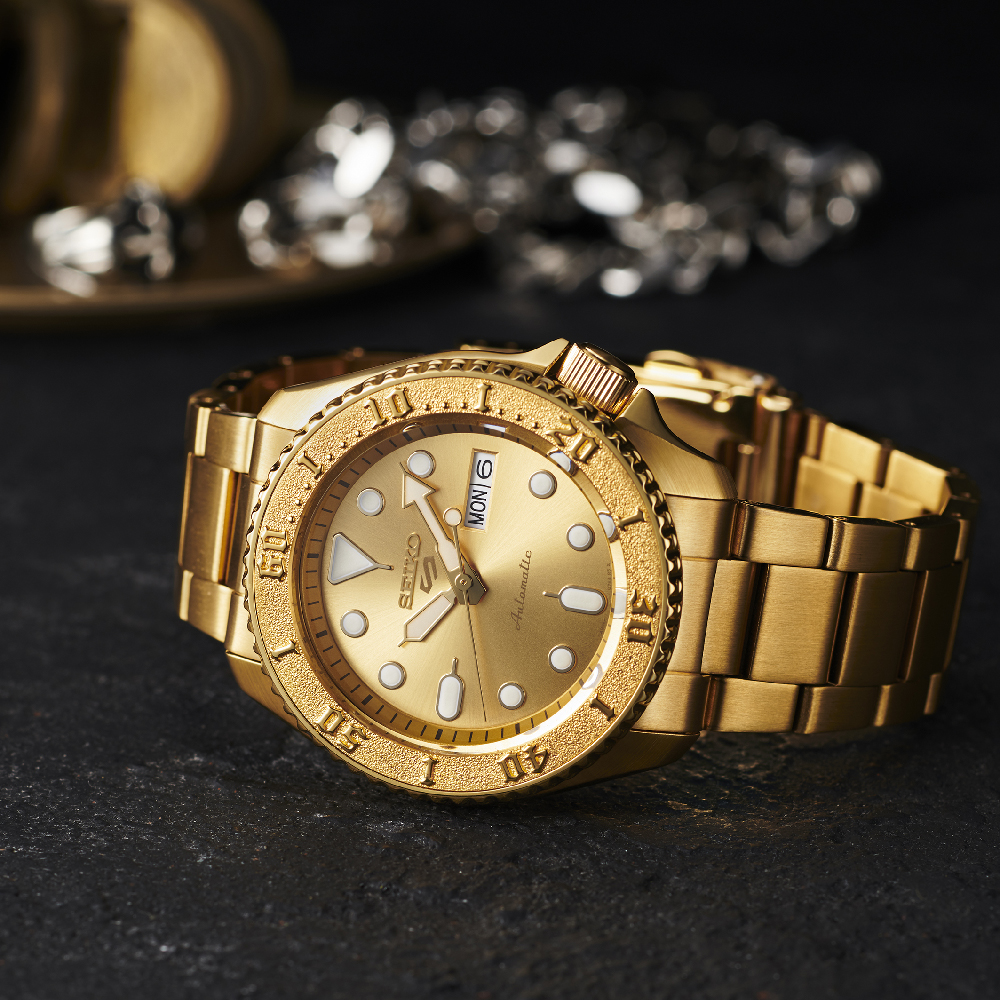 seiko day date gold