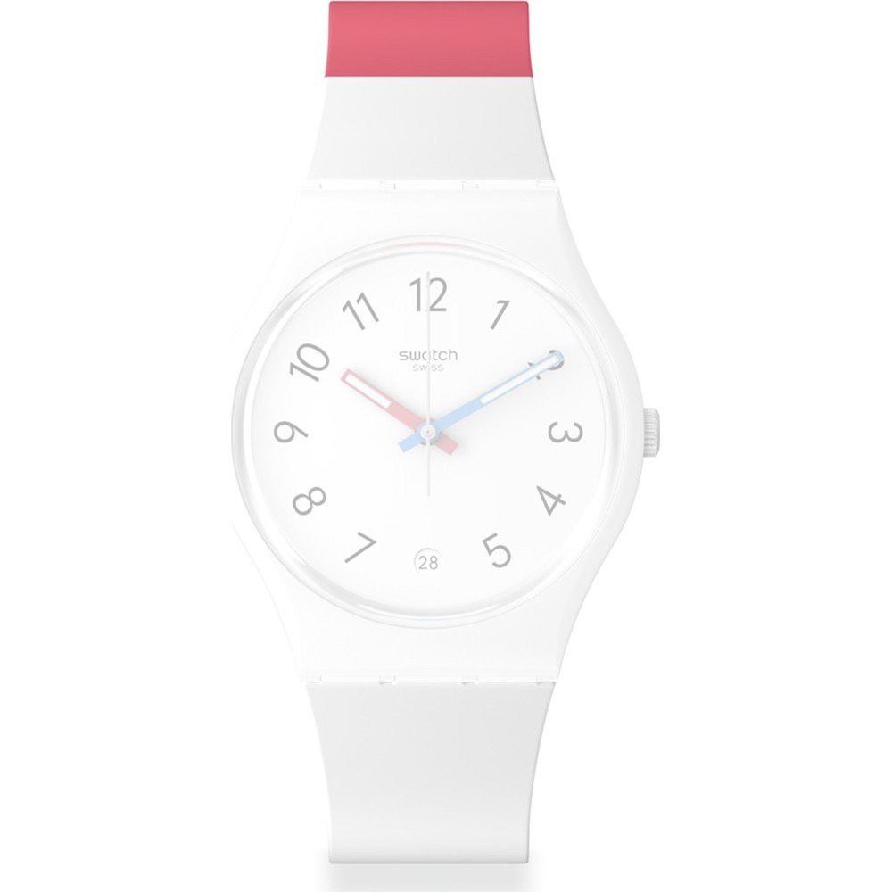 Swatch Standard Gent bioplastic ASO28W400 Gent in the Block Strap