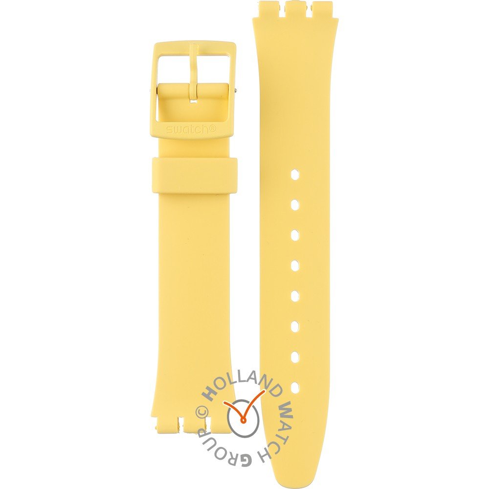 Swatch Standard Gent bioplastic ASO31J400 Yel_Race Strap