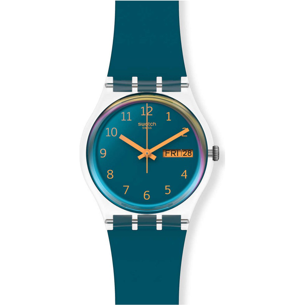 Swatch Original Medium (34mm) SO28K700-S14 Blue Away Watch