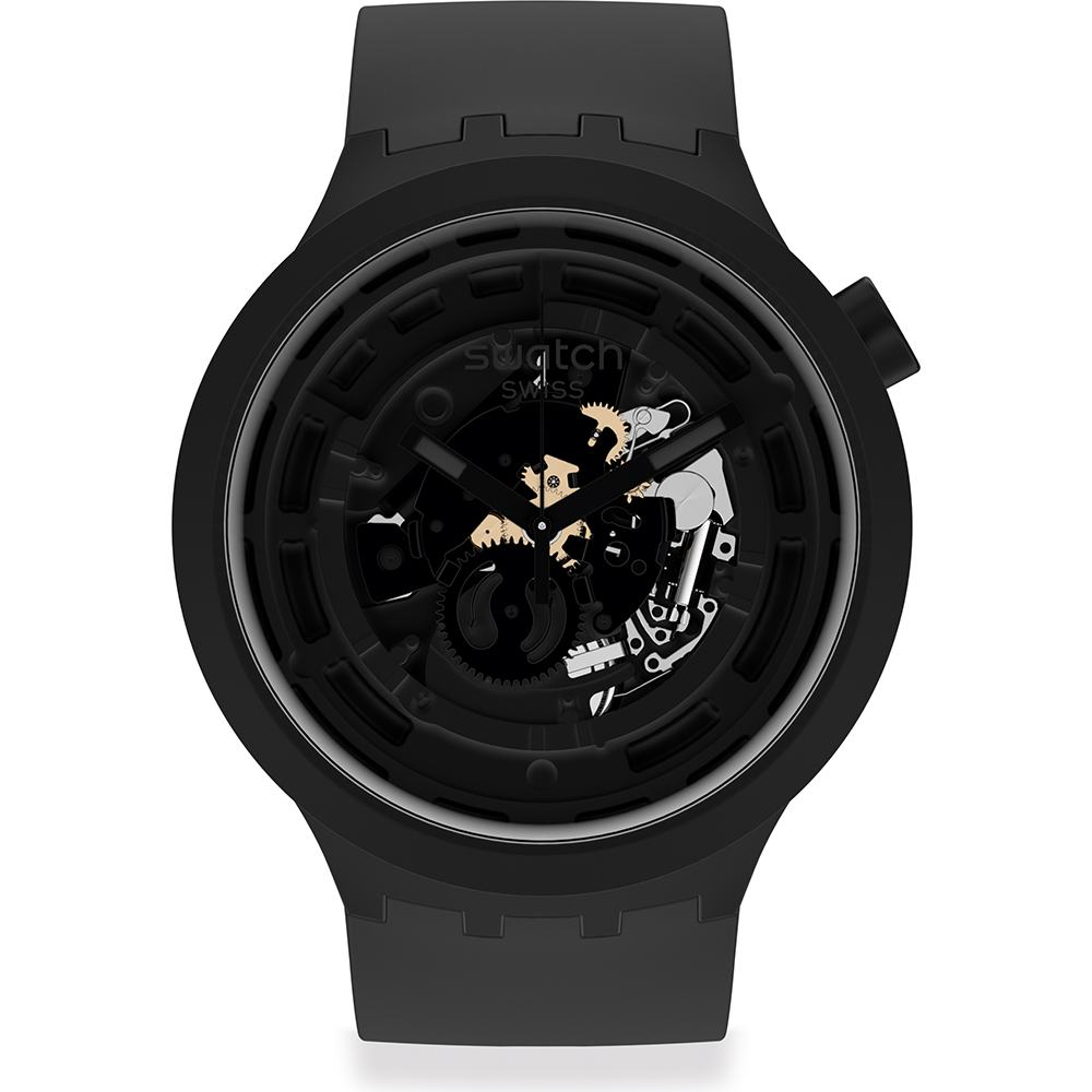 Swatch Big Bold SB03B100 C-Black Watch