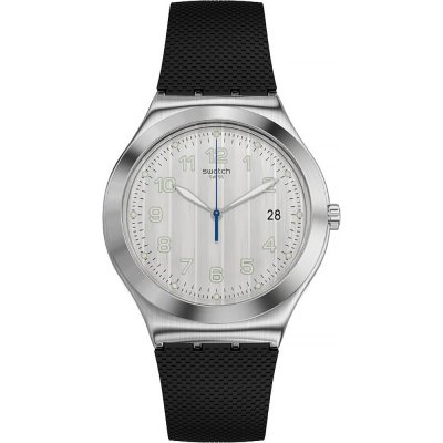 Swatch New Irony Big Classic YWS437 Côtes Silver Watch