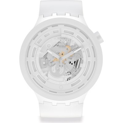 Swatch Big Bold SB03W100 C-White Watch