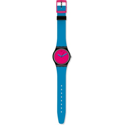 Swatch Originals Medium (34mm) GB269 Cobalt ‘N Pink Watch