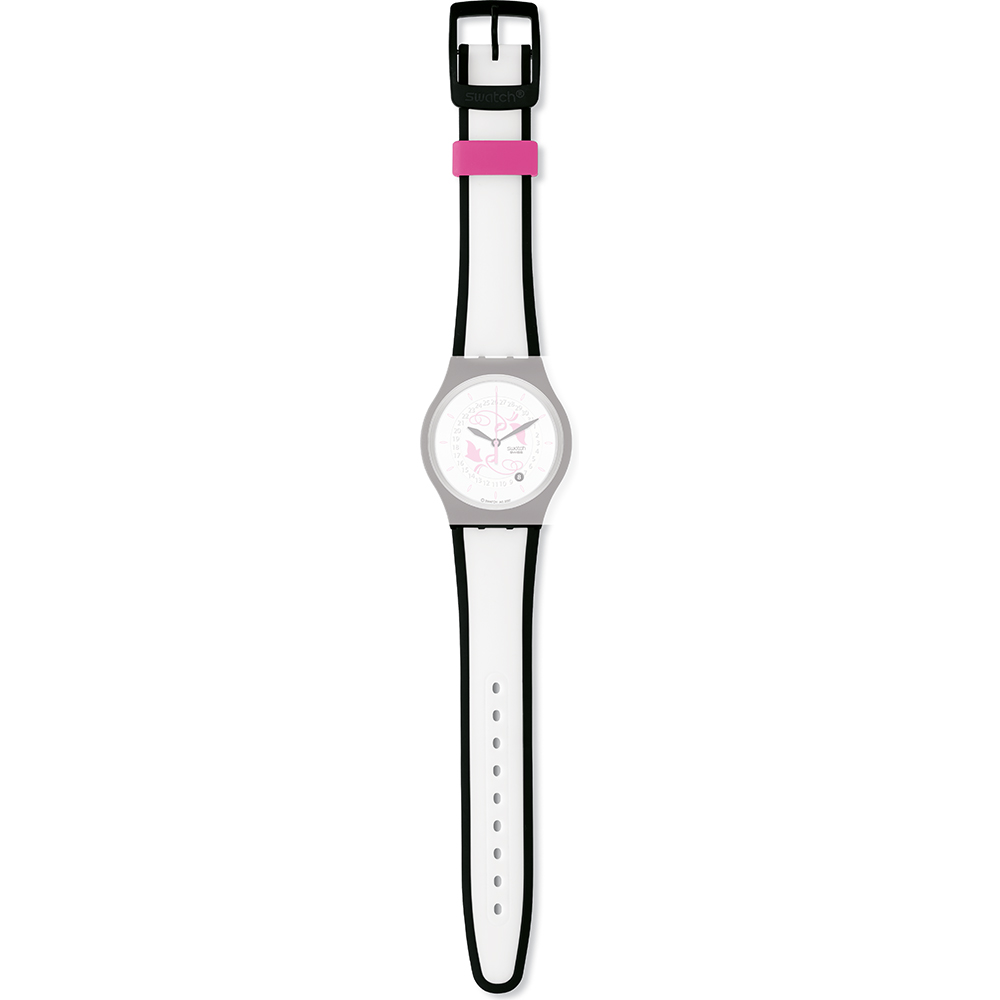 Swatch Plastic Jelly In Jelly SUJ ASUJB401 SUJB401 Flower Lady