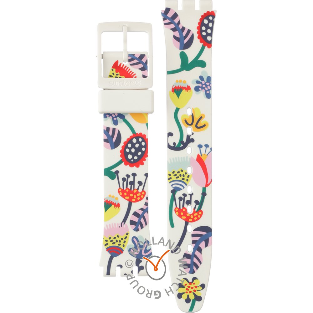 Swatch best sale flower watch