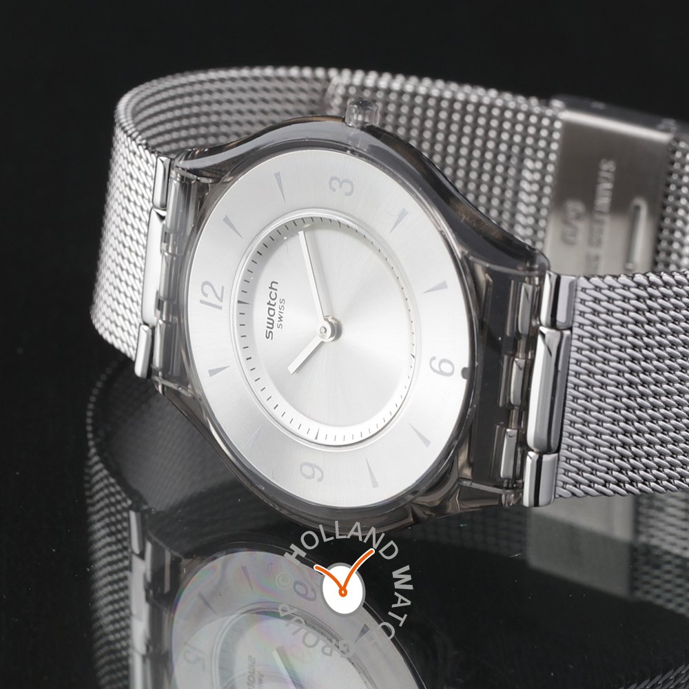 Swatch Skin SS08M100M Metal Knit Again Watch • EAN: 7610522838284