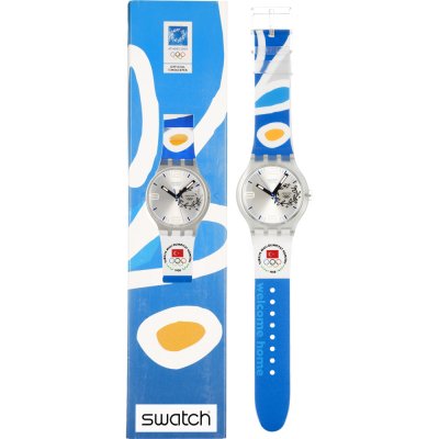 Swatch Olympic Specials SUDK106AJ NOC Athens 2004 Turkey Watch