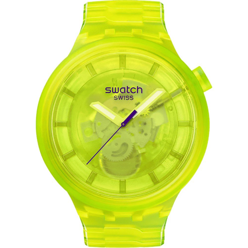 Swatch Big Bold SB05J103 Yellow Joy Watch