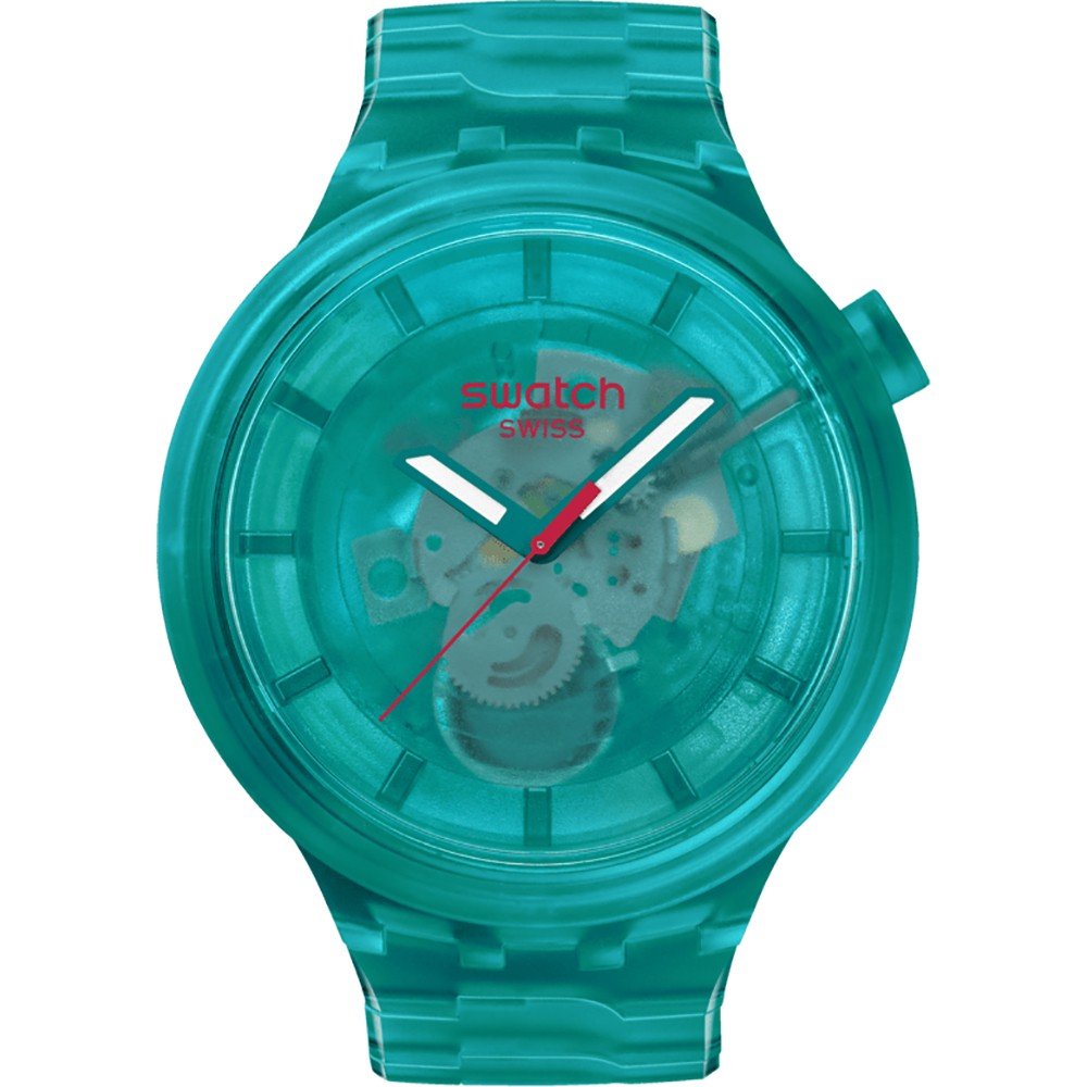 Swatch Big Bold SB05L101 Turquoise Joy Watch