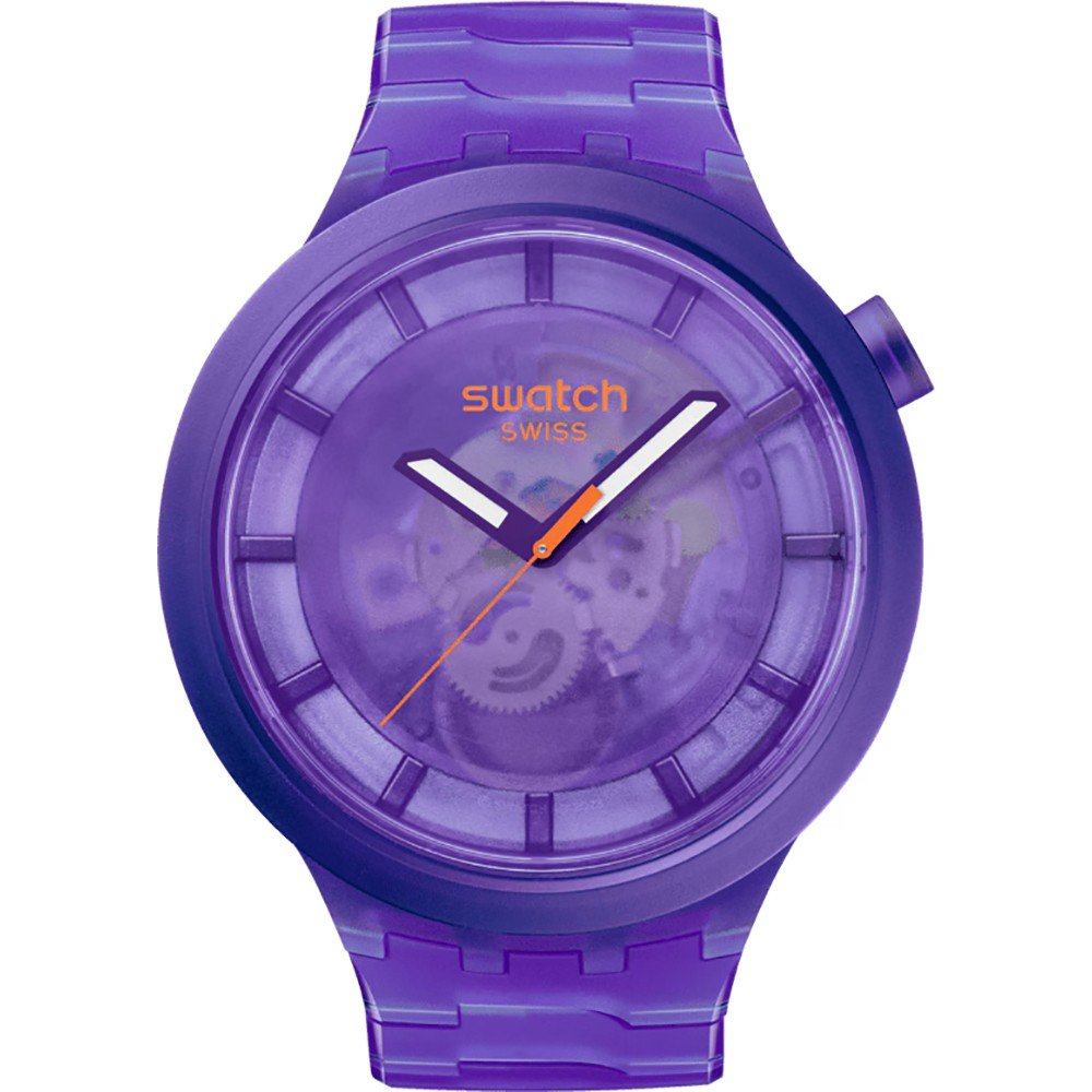 Swatch Big Bold SB05V103 Purple Joy Watch