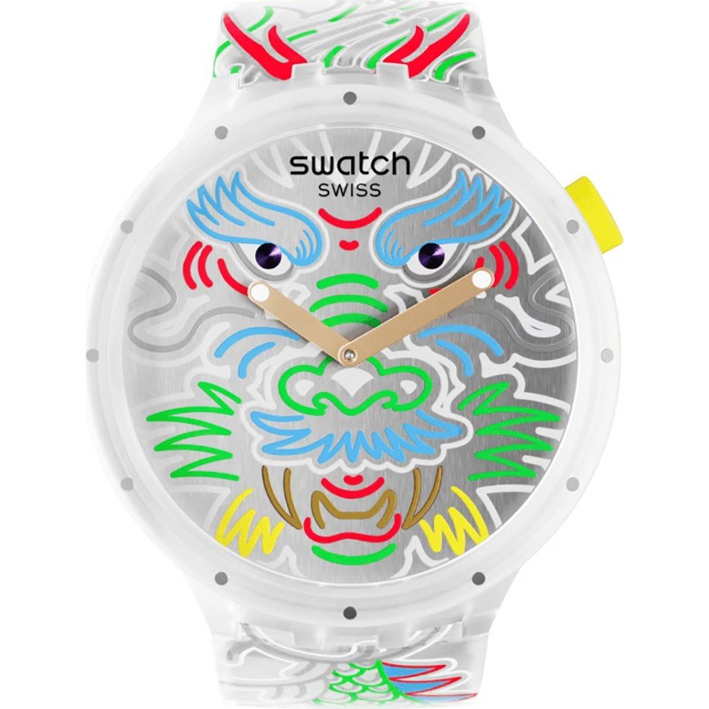 Swatch Big Bold SB05Z102 Dragon in cloud Watch