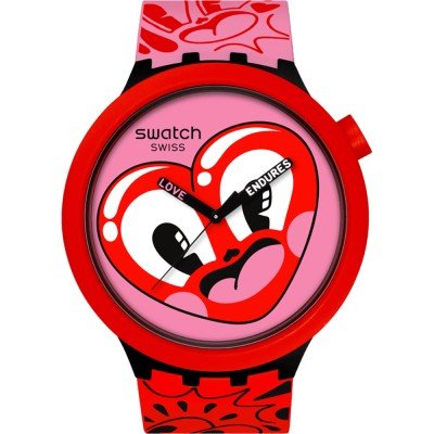 Swatch Big Bold SB05Z103 Hattie's Heart Watch