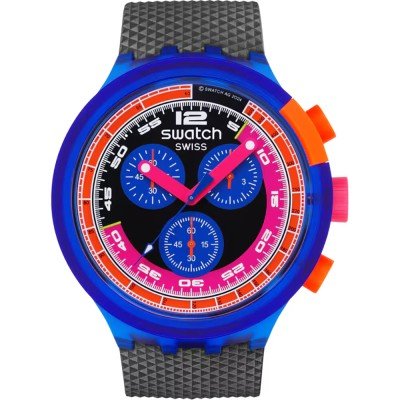 Swatch Big Bold SB06N102 Neon party to the Max Watch