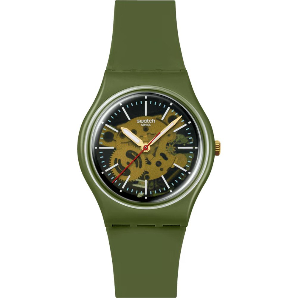 Swatch Originals Medium (34mm) SO28G110 Thru The Greenery Watch