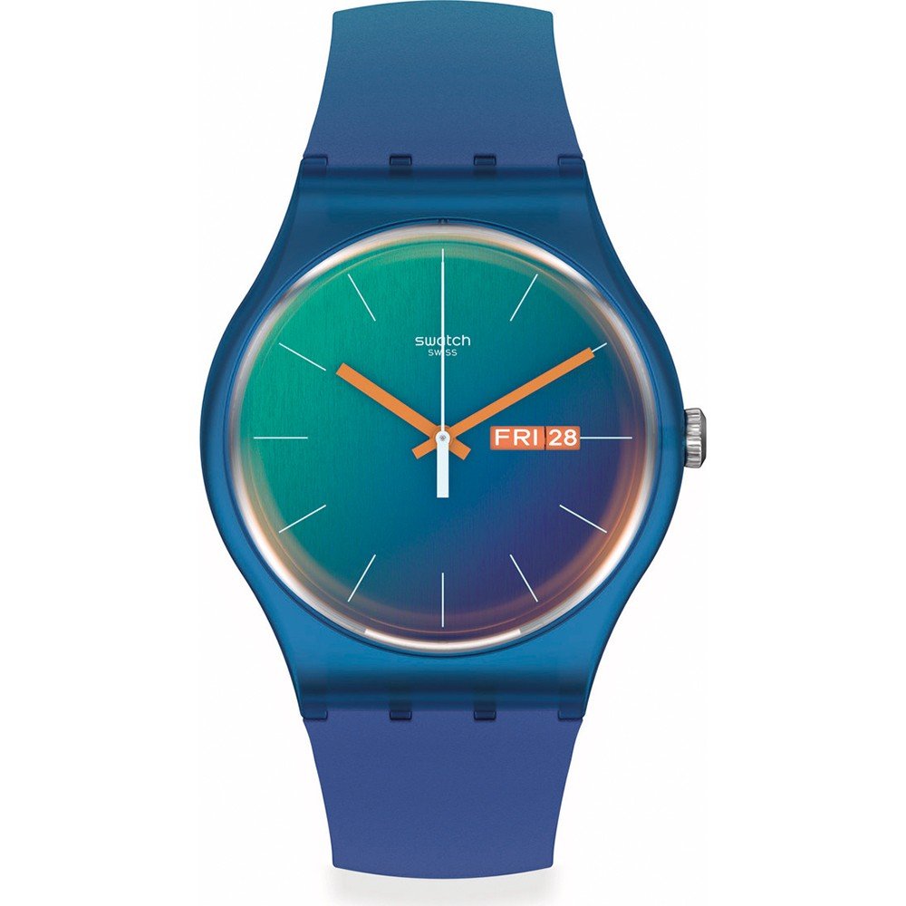 Swatch NewGent SO29N708 Fade to teal Watch