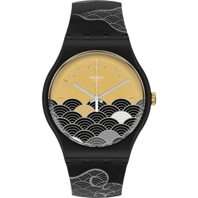 Swatch Originals Large (41mm) SO32Z105 Cloud sea Watch