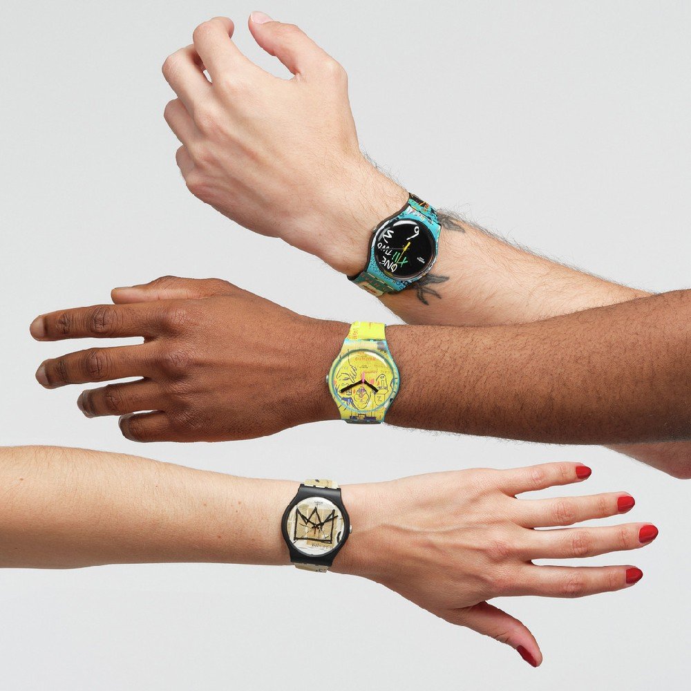 SWATCH×BASQUIAT】ISHTAR BY JEAN-MICHEL BASQUIAT-