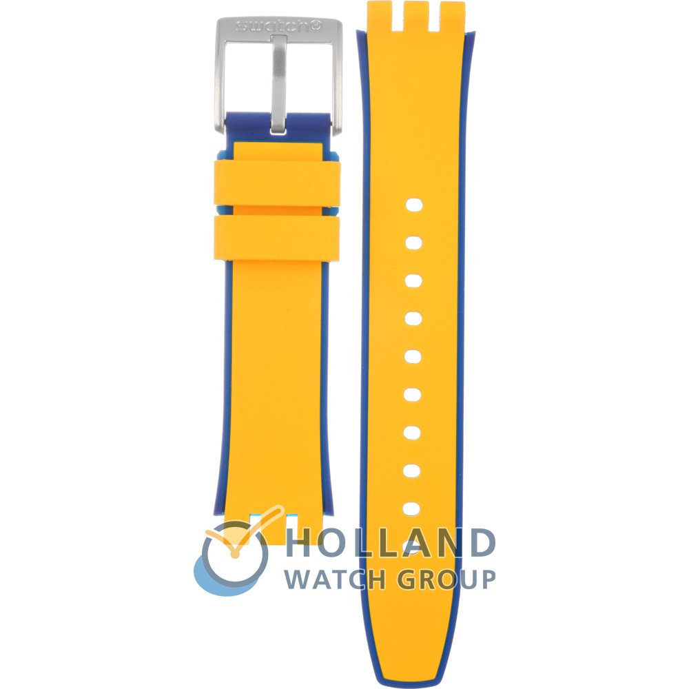 Swatch elastic outlet strap