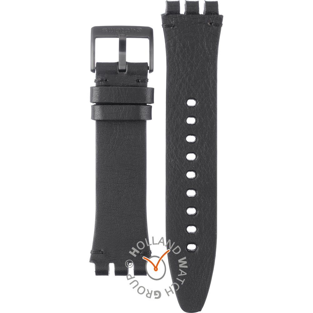 Swatch irony outlet leather strap