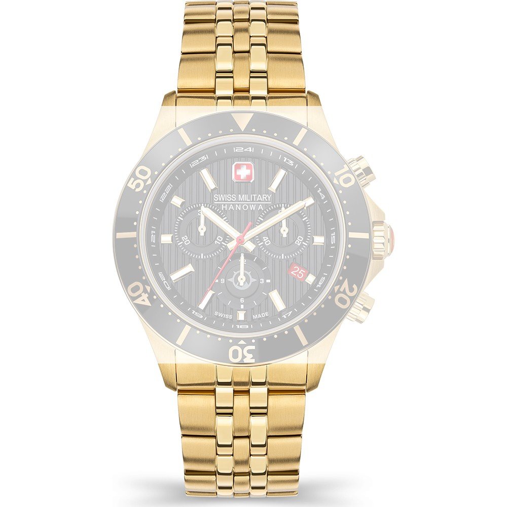 Swiss Military Hanowa Land ASMWGI2100710 Flagship X Chrono Strap