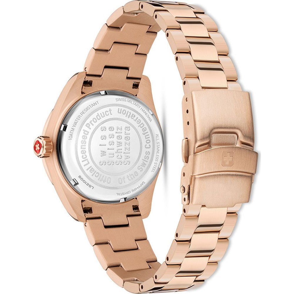 Swiss military best sale hanowa rose gold