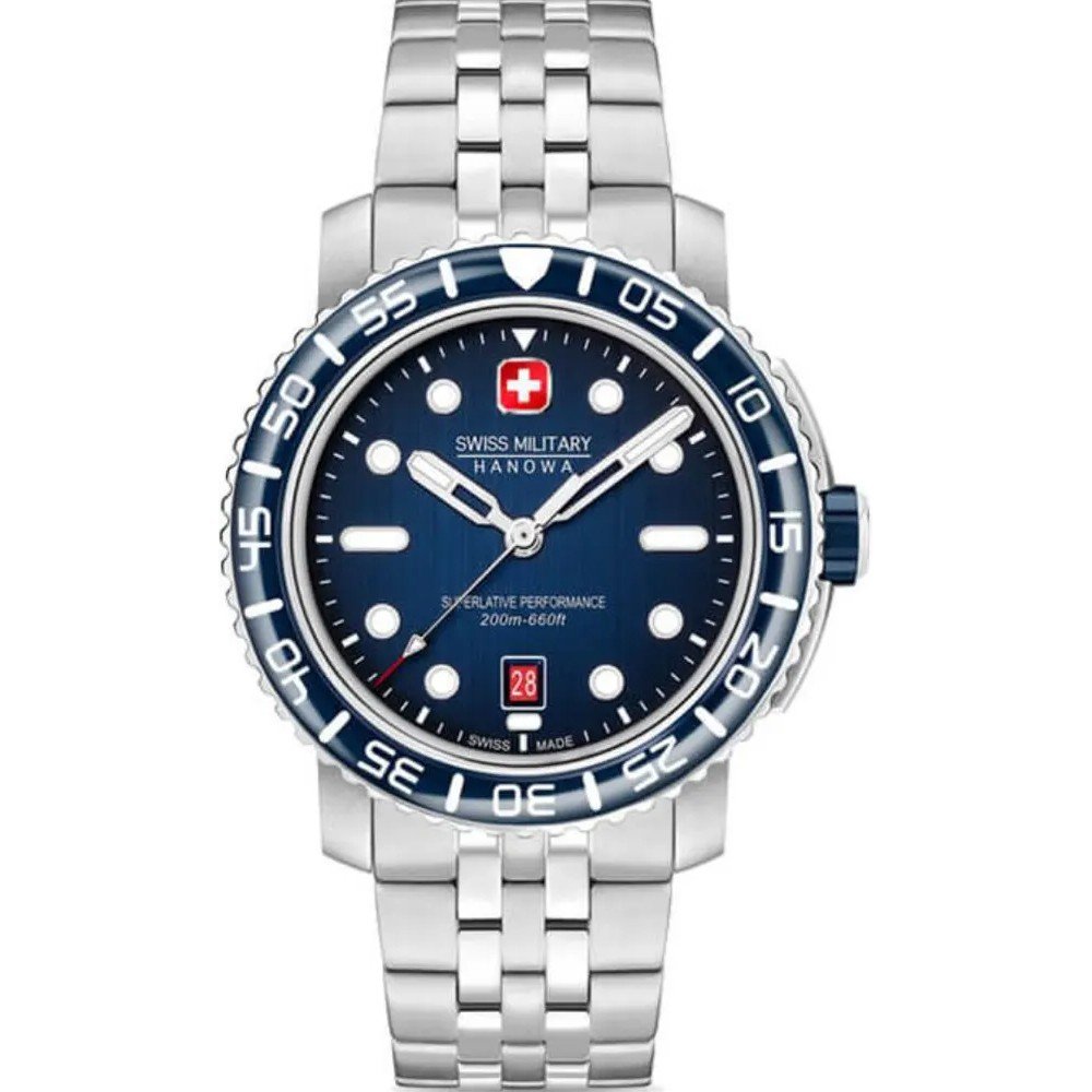 Swiss Military Hanowa SMWGH0001703 Black Marlin Watch