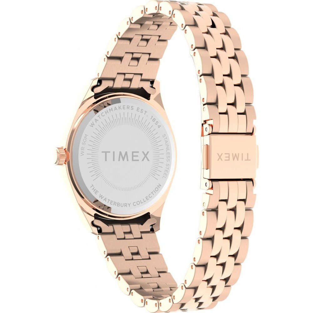 Timex rose gold sales women's watch tw000w208