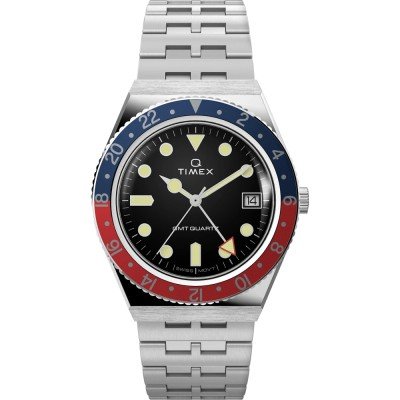 Timex Q TW2V38000 Q Diver GMT Watch