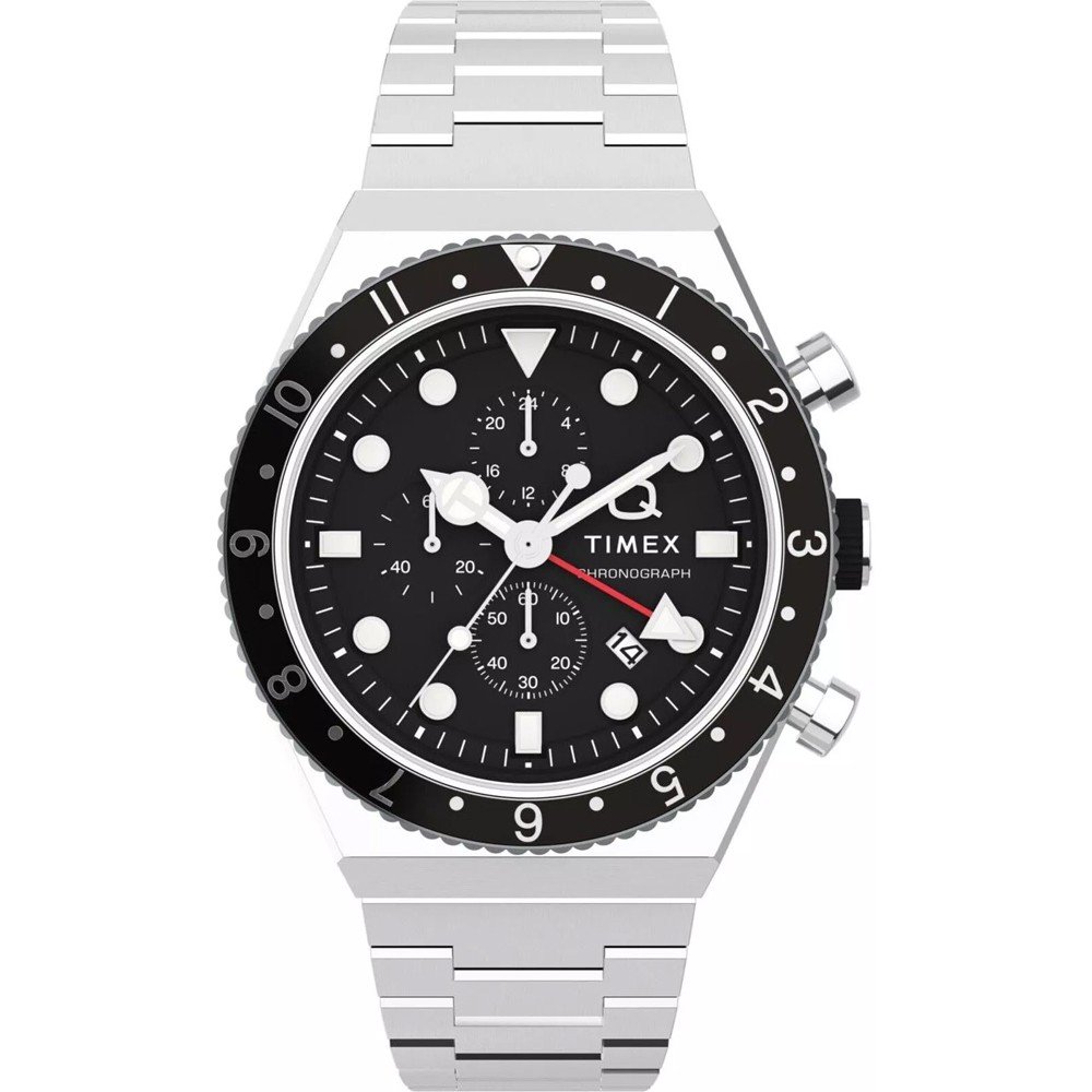 Timex TW2V69800 Q GMT Watch