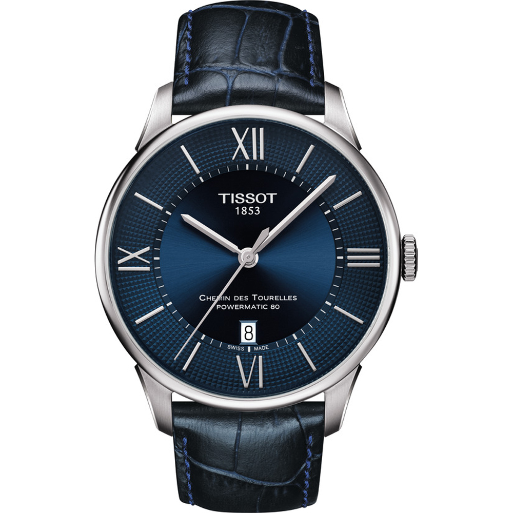 Tissot t classic discount blue