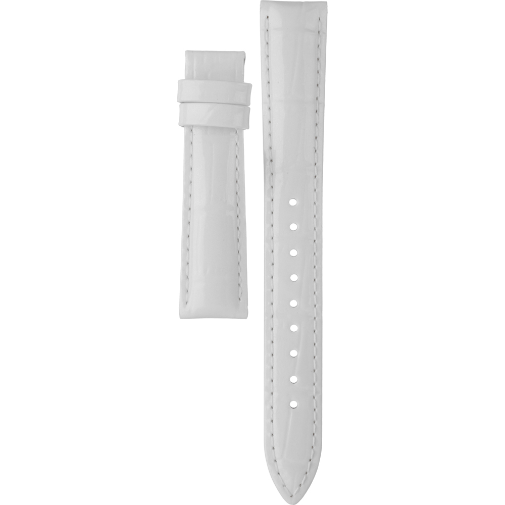 Tissot white leather on sale strap