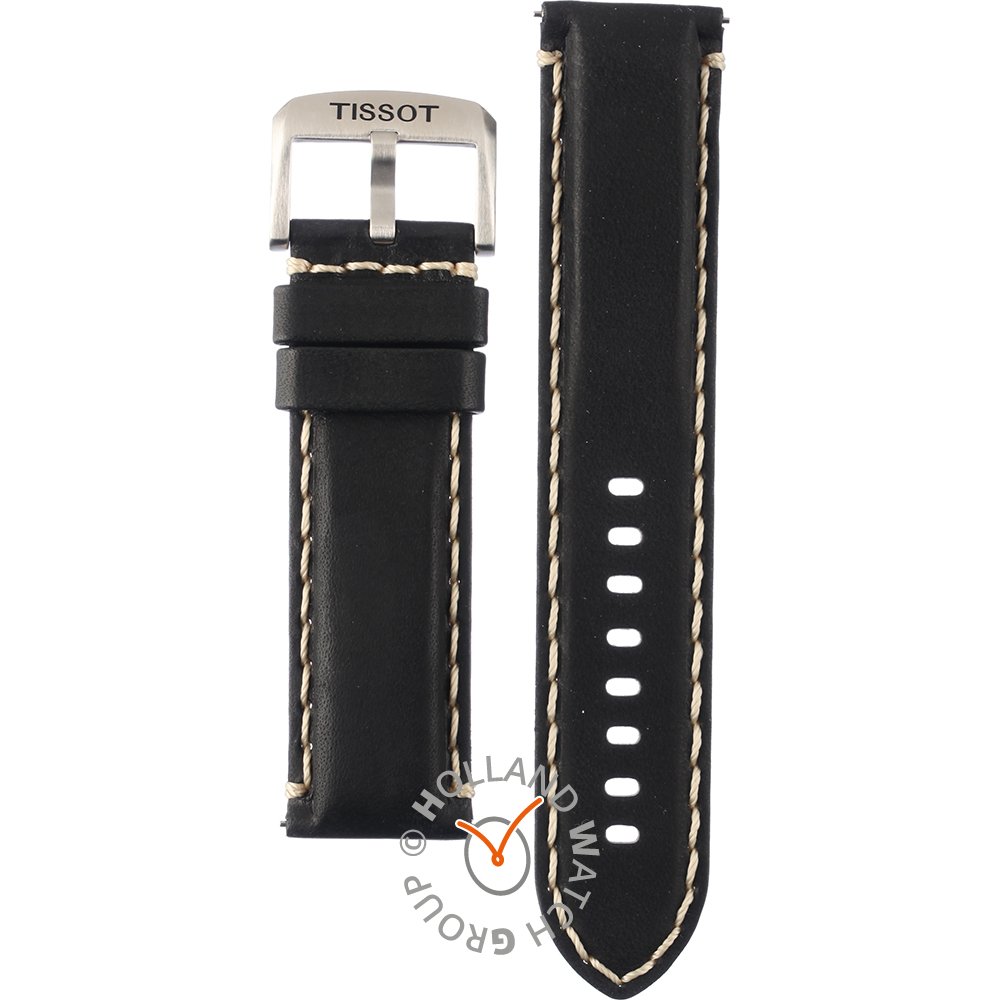 Tissot leather sale band