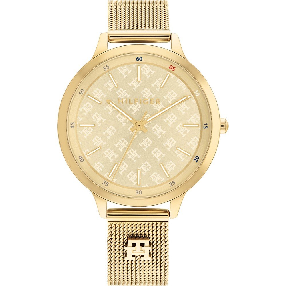 Hilfiger hot sale watch gold