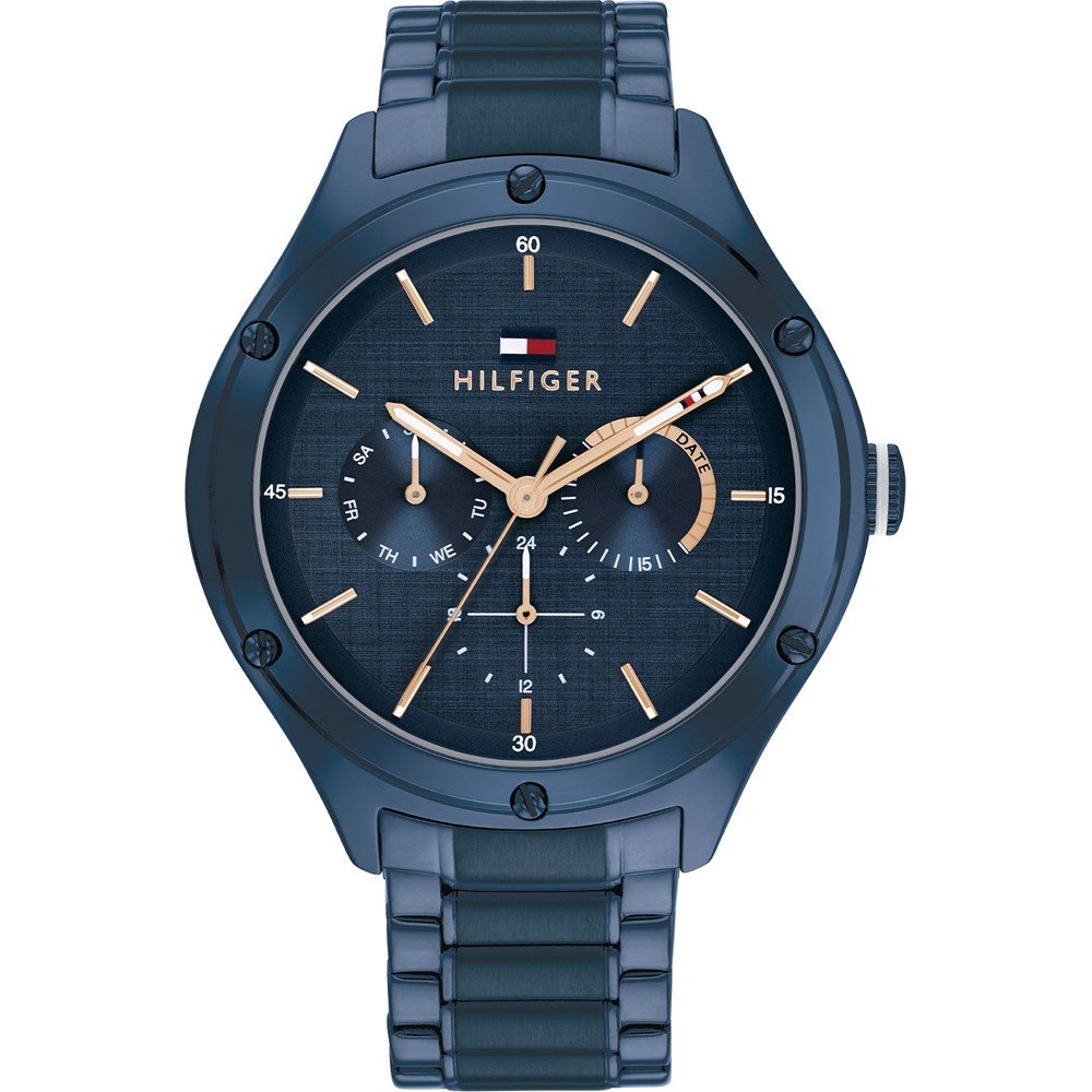 tommy hilfiger damon watch blue