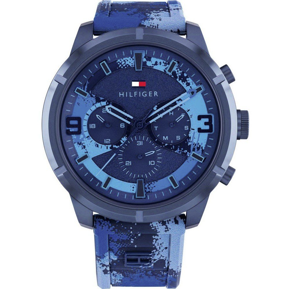 Tommy hilfiger watches sales blue