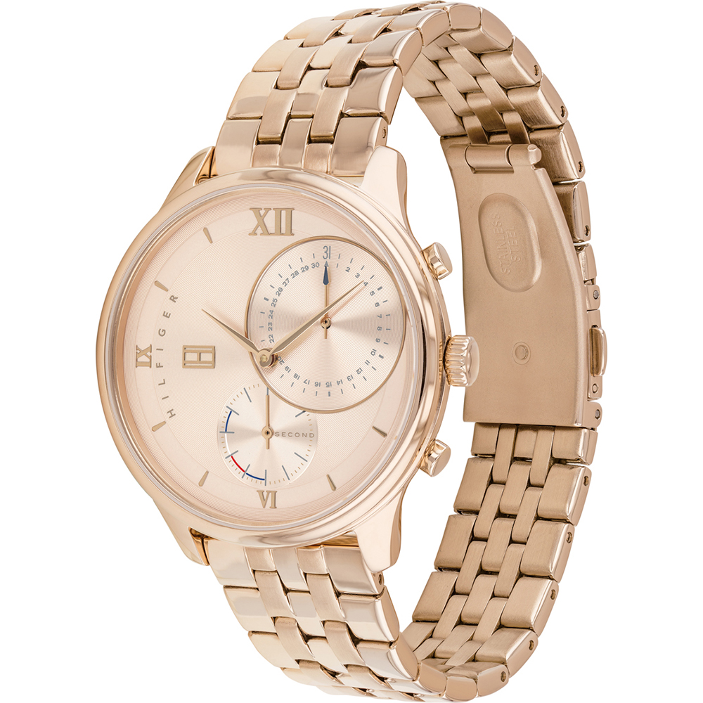 tommy hilfiger pippa rose gold watch