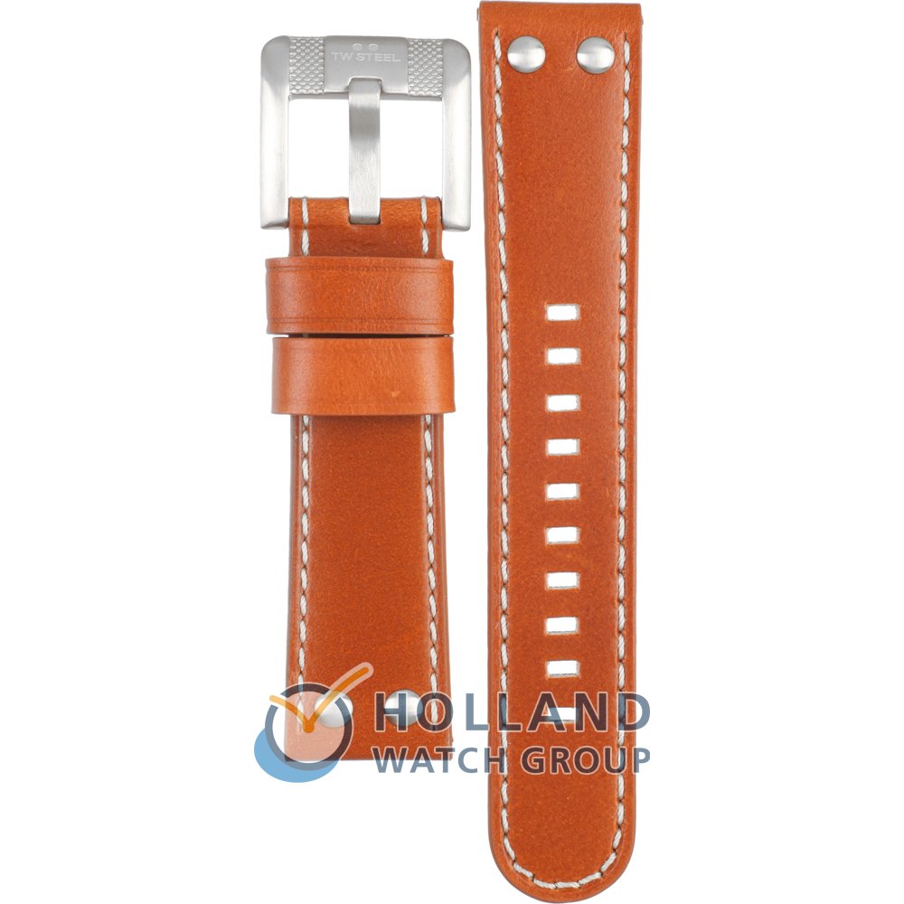 Tw steel leather online strap