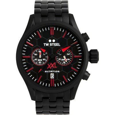 TW Steel Volante VS117 Volante Chrono XXL Nutrition Watch